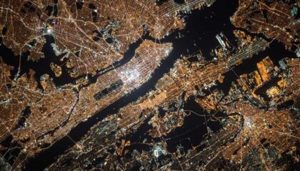Photo Satellite imagery