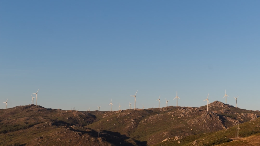 Photo Wind turbines