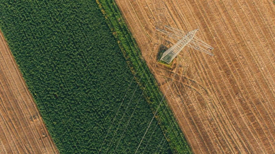 Photo Agricultural drone