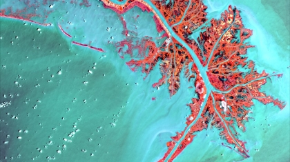 Photo Satellite imagery