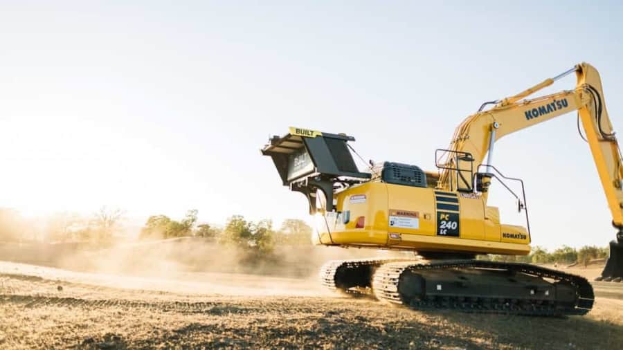 Photo Robotic Excavator