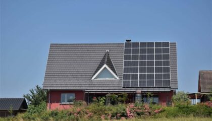 Photo Solar panels