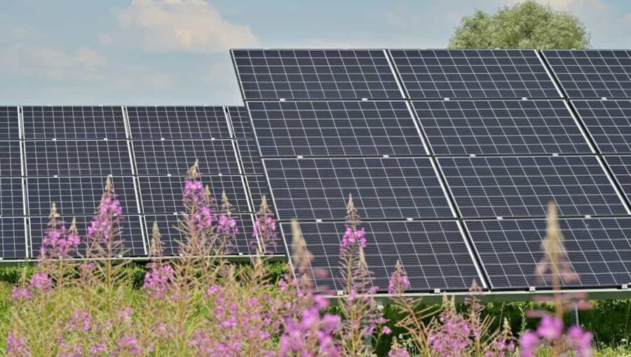 Photo Solar panels
