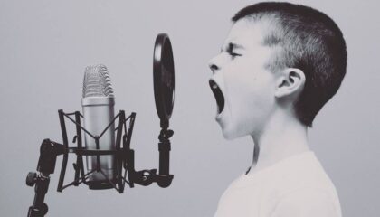 Photo Voice-controlled speaker