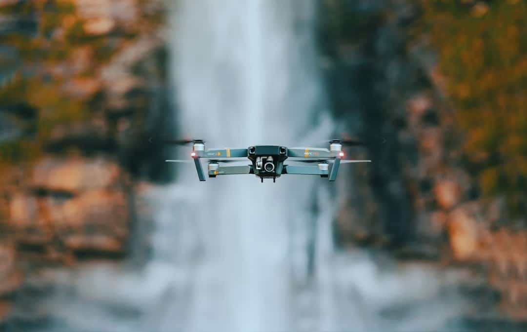 Photo Drone flying
