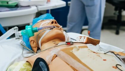 Photo Surgical simulation