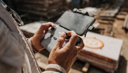 Photo Construction drone