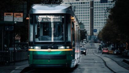 Photo "The Role of AI in Optimizing Green Public Transportation Networks"