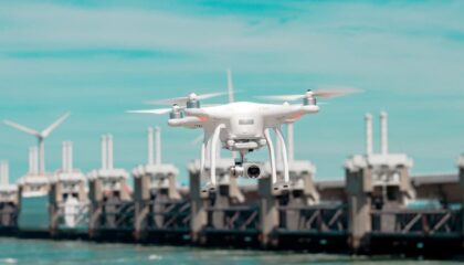 Photo "The Future of AI in Dynamic Drone Traffic Coordination"