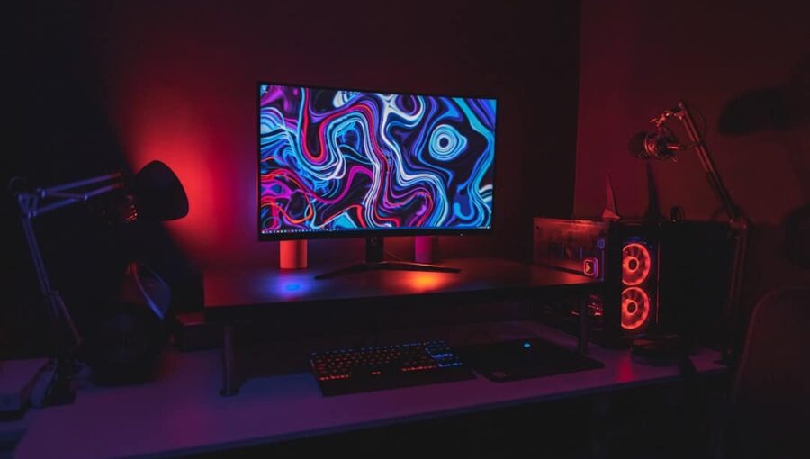 Photo Gaming Setup