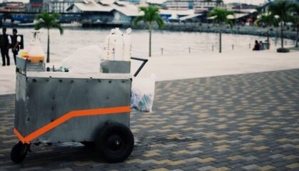 Photo "The Future of Automated Delivery Bots in Urban Centers"