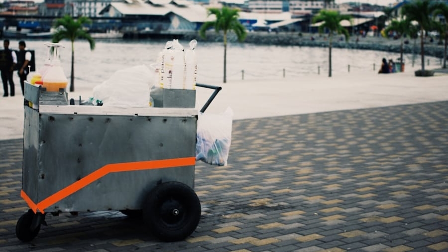 Photo "The Future of Automated Delivery Bots in Urban Centers"