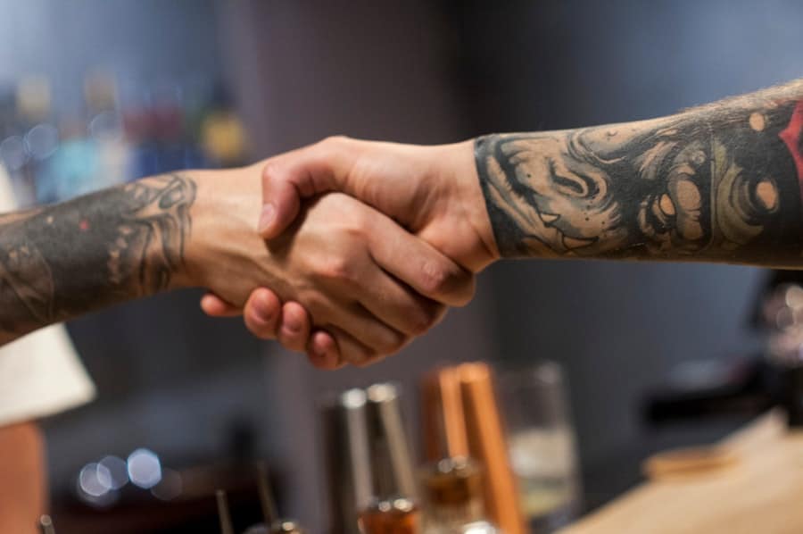 Digital handshake