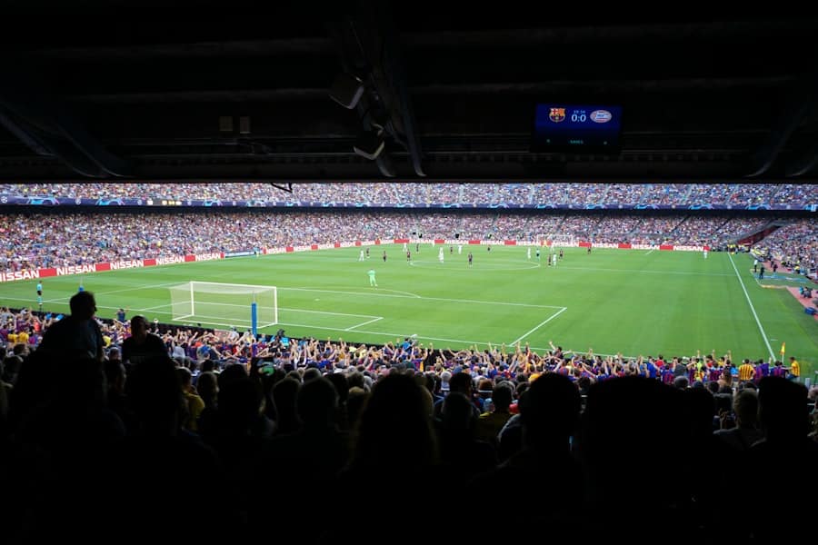 Crowded stadium