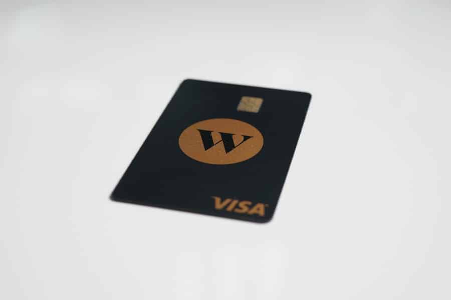 Crypto debit card