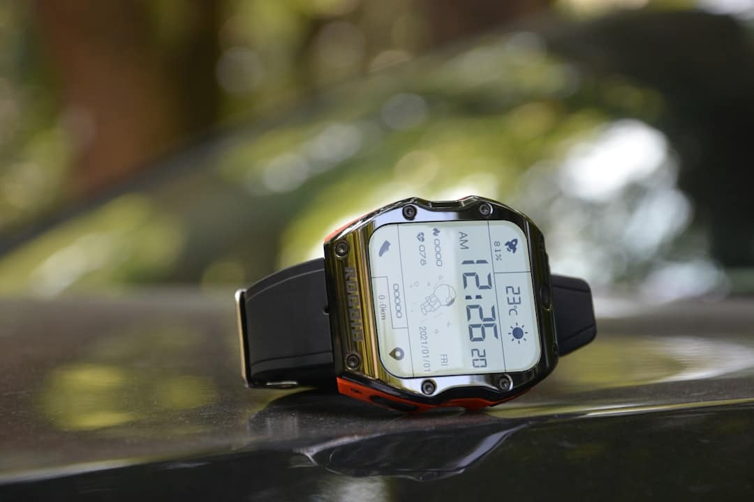 Photo Smartwatch monitoring