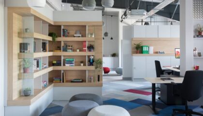 Photo Eco-friendly workspace