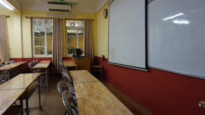 Photo Smartboard in classroom