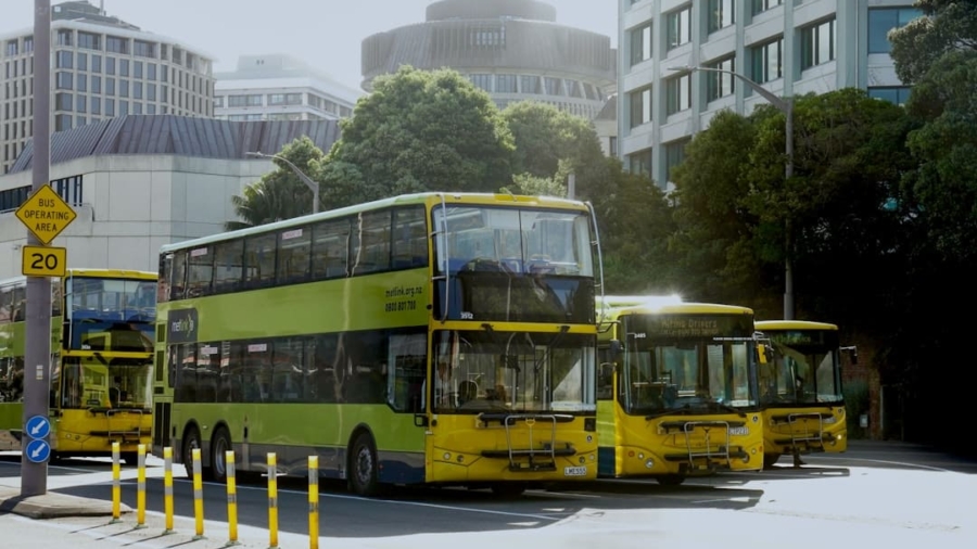 Photo Electric buses