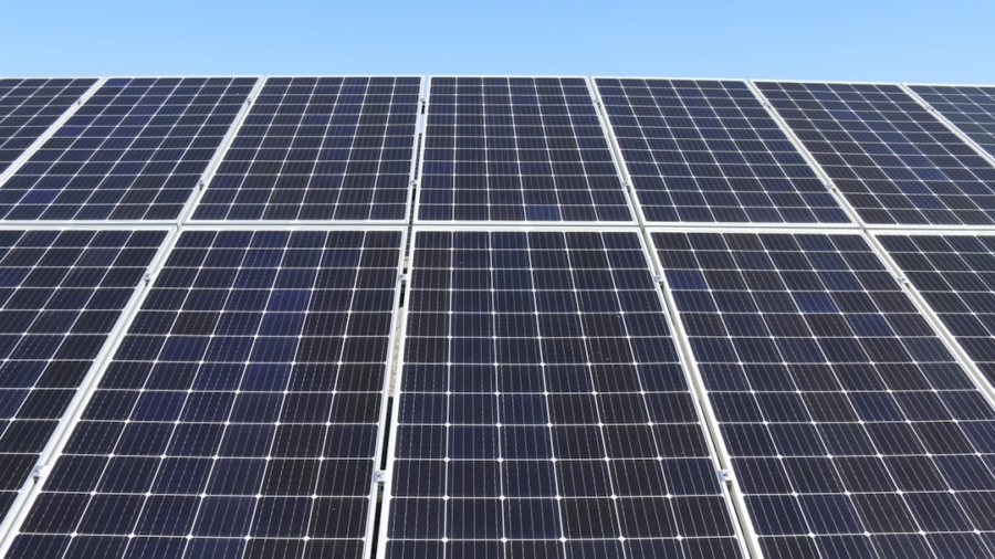 Photo Solar panels
