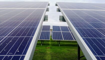 Photo Solar panels