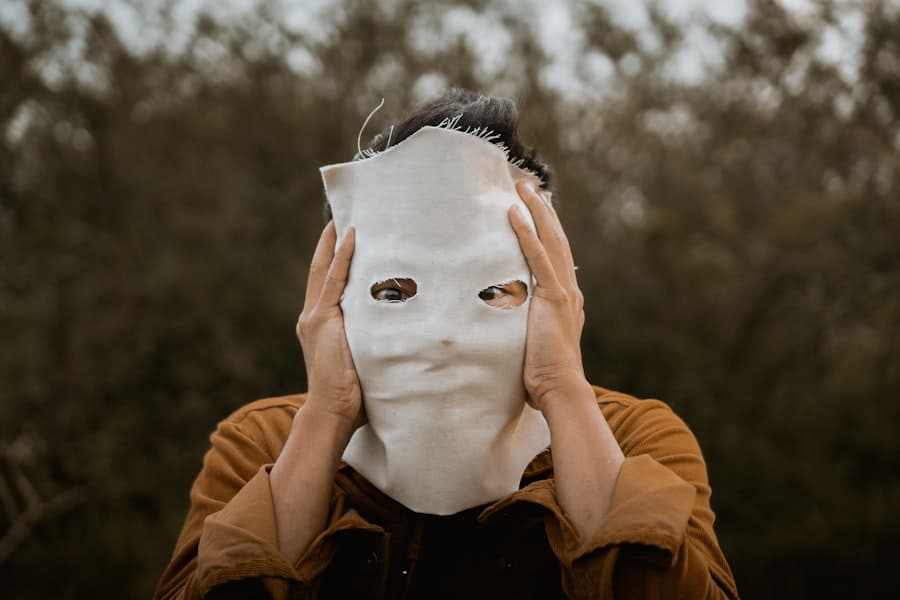 Photo Masked identity