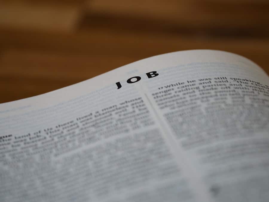 Photo Job search interface