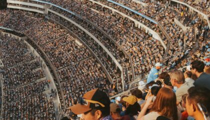 Photo Crowded stadium