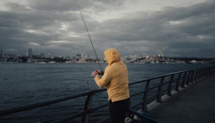 Photo Virtual fishing