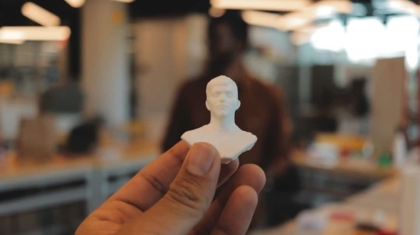 Photo 3D-printed figurines