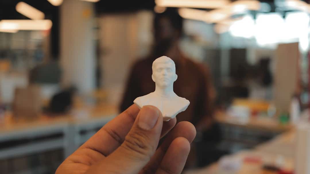 Photo 3D-printed figurines