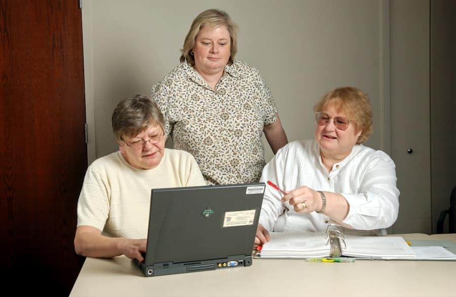 Photo Virtual teamwork