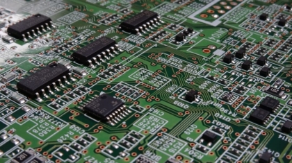 Photo Biodegradable circuit board