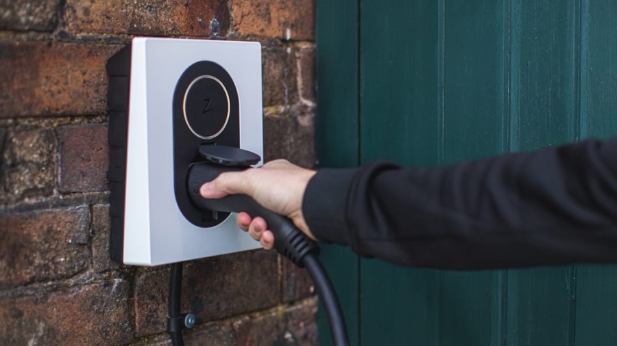 Photo Wireless Charging Electric Vehicles