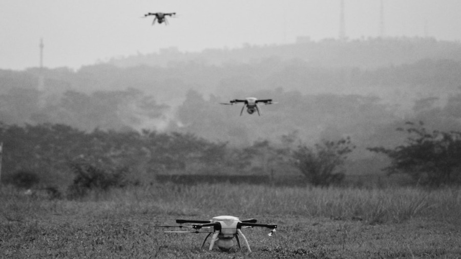 Photo Drone Swarms