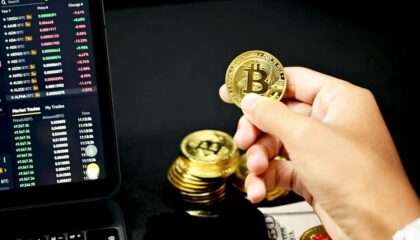 Photo Cryptocurrency Staking