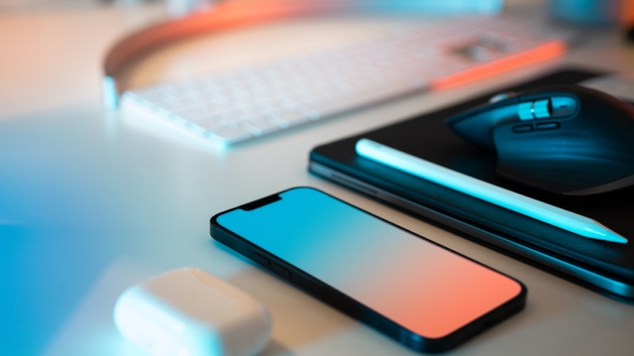 Photo Smartphone Home Screen