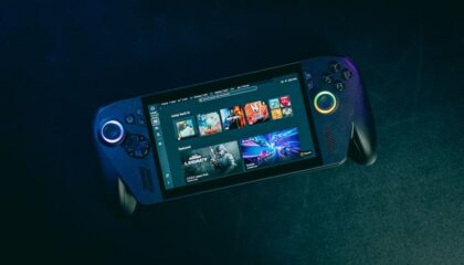 Photo Handheld PC Gaming