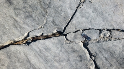 Photo Self-Healing Concrete