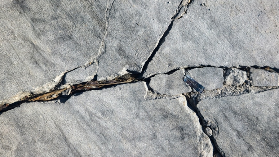 Photo Self-Healing Concrete