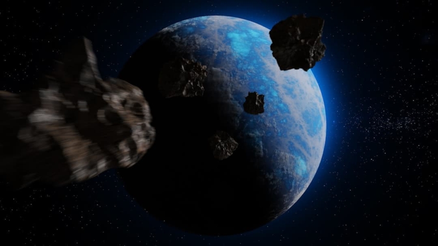Photo Asteroid Mining