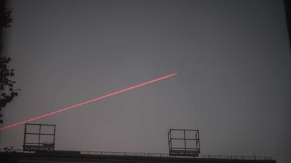 Photo Satellite-Based Laser Communication