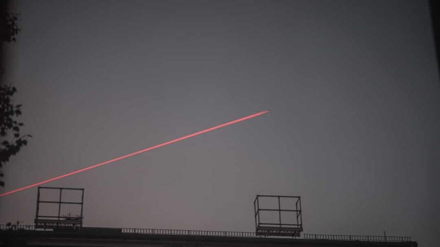Photo Satellite-Based Laser Communication