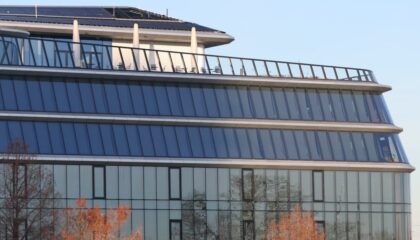 Photo Solar Glass Integration