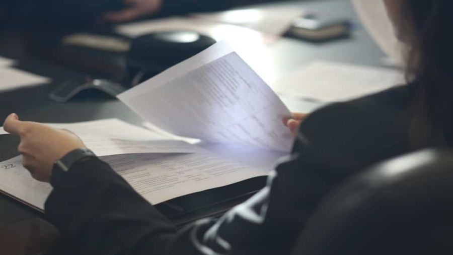 Photo Legal Document Review