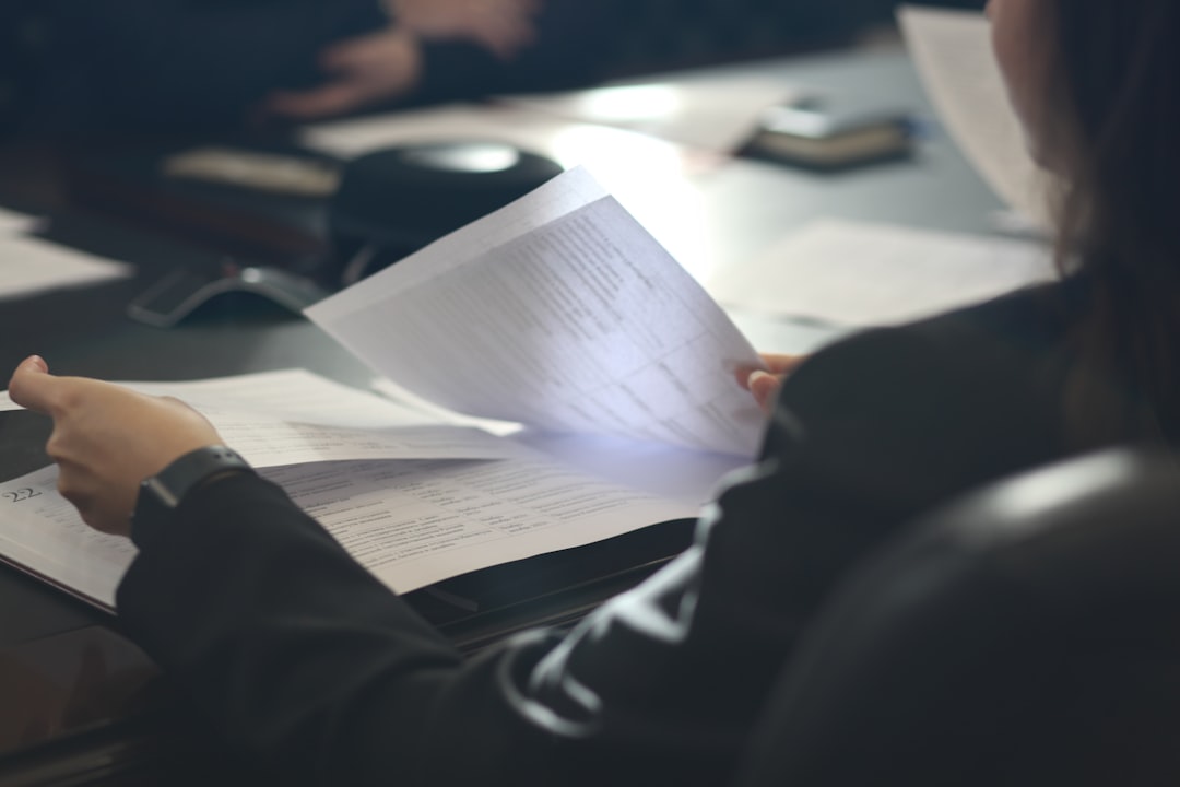 Photo Legal Document Review