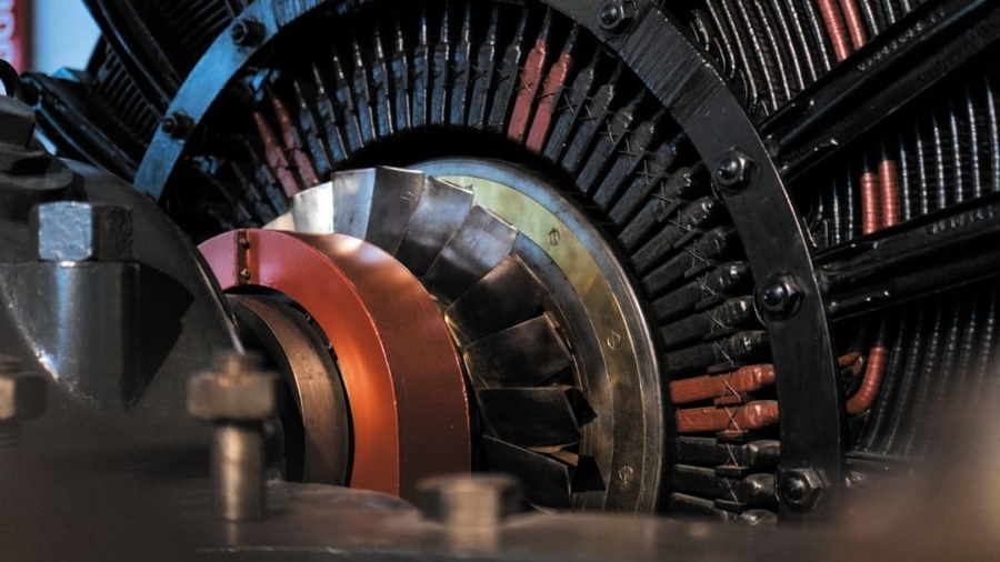 Photo Energy Efficient Industrial Motors
