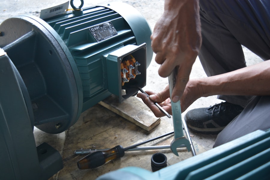 Photo Energy Efficient Industrial Motors
