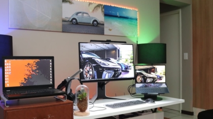 Photo Dual-Monitor Setups