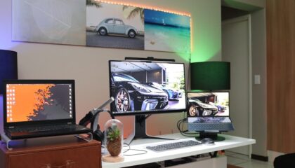 Photo Dual-Monitor Setups